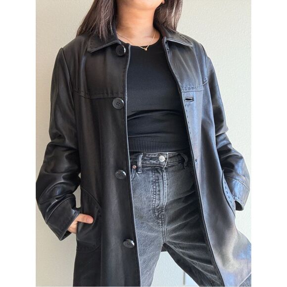 dana bachman soft butter leather jacket - Picture 10 of 11